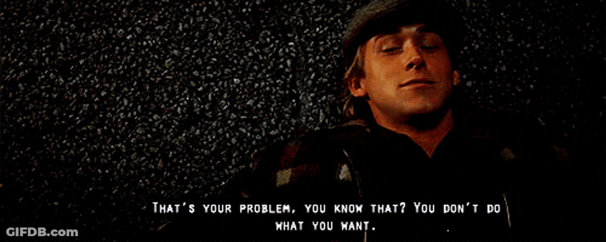 The Notebook That's Your Problem Line GIF