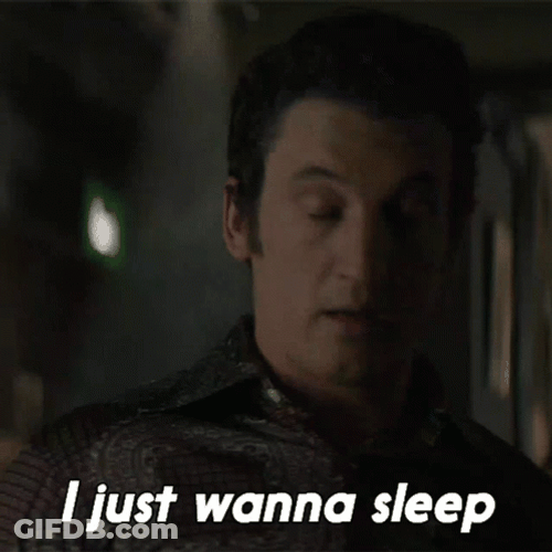 The Offer Series Miles Teller As Al Ruddy I Just Wanna Sleep GIF