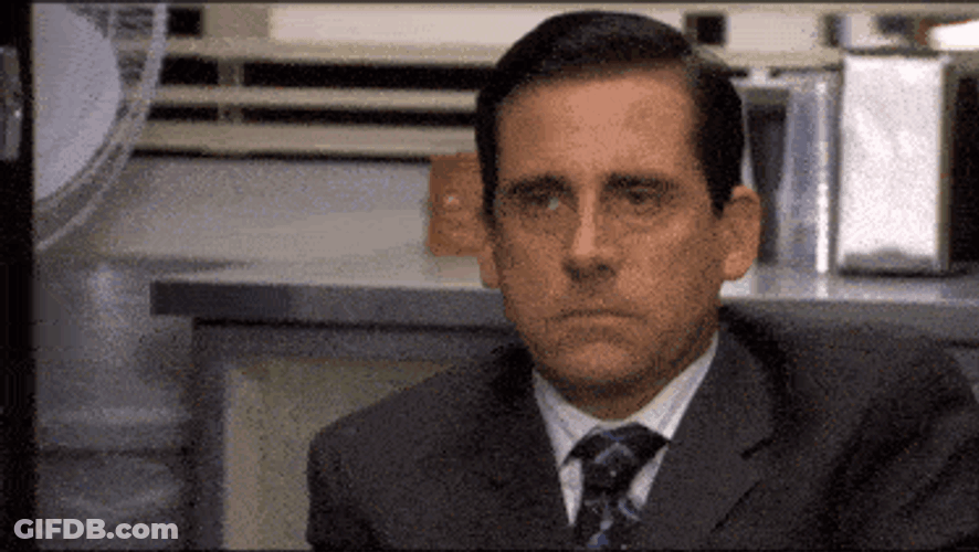 The Office Annoyed GIF