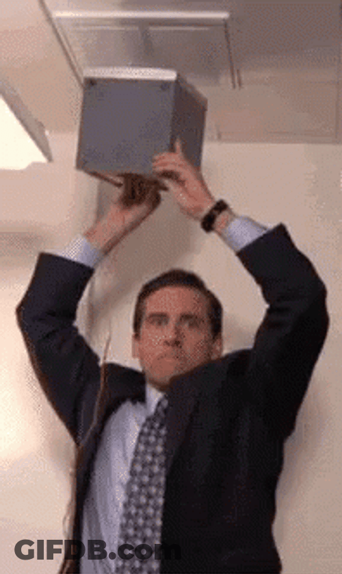 The Office Birthday GIF