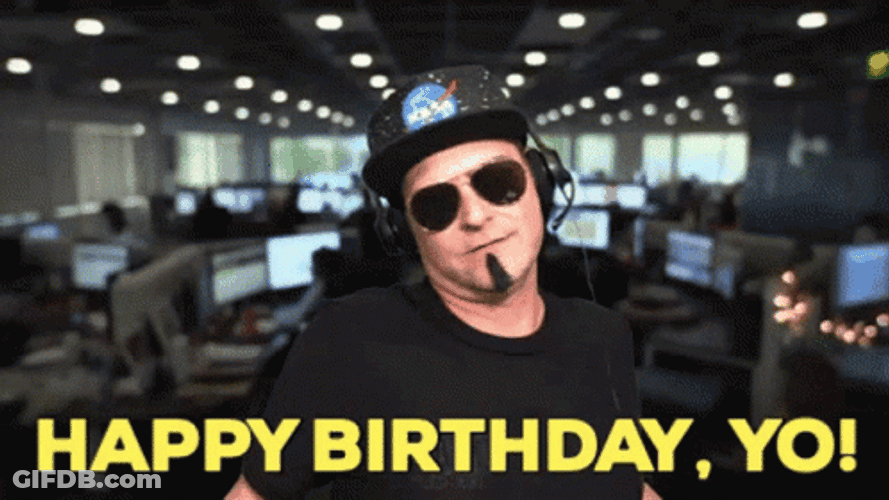 The Office Birthday GIF