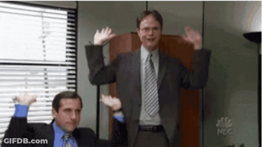 The Office Birthday GIF