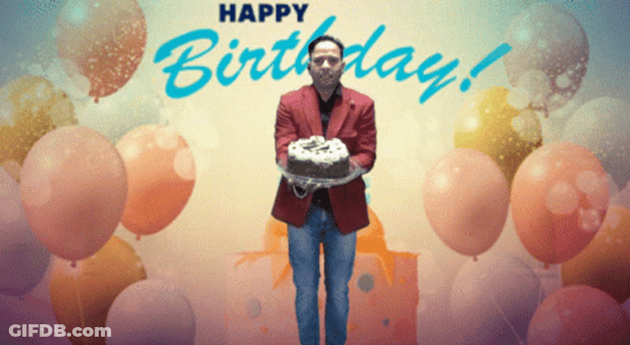 The Office Birthday GIF