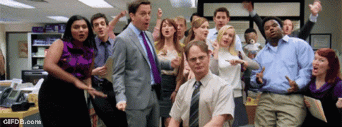 The Office Cast Welcome To The Team Meme GIF