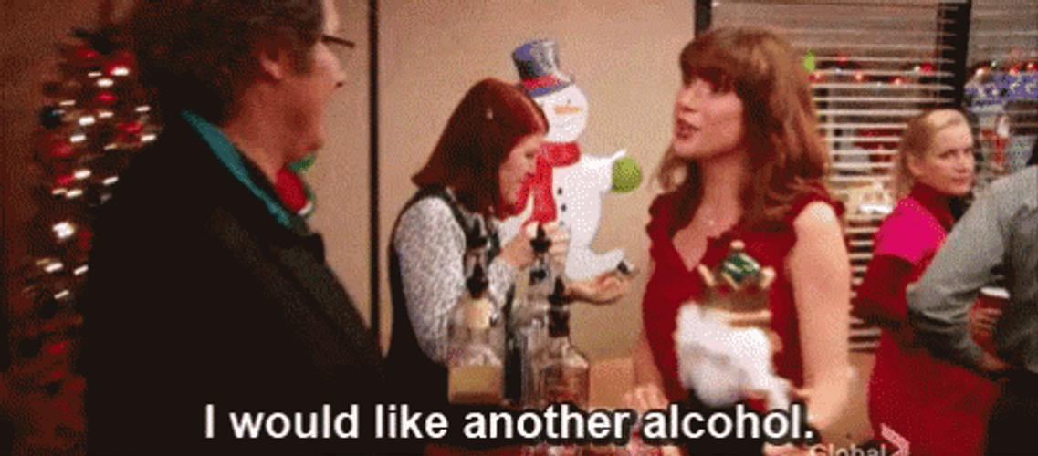 The Office Christmas Party Another Alcohol GIF