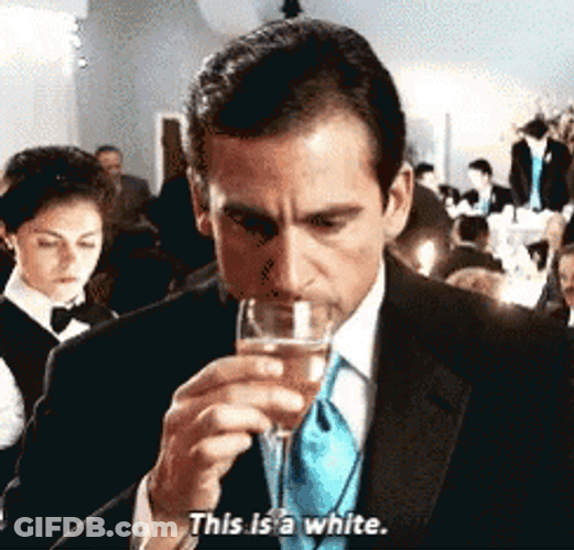 The Office Christmas Party Wine Tasting GIF