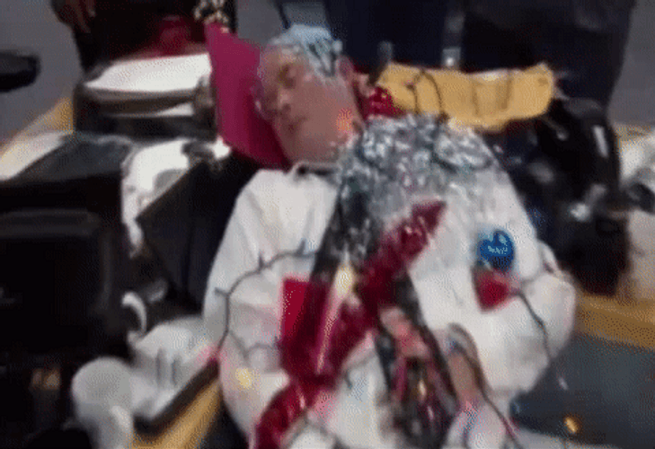 The Office Christmas Todd Packer Prank GIF