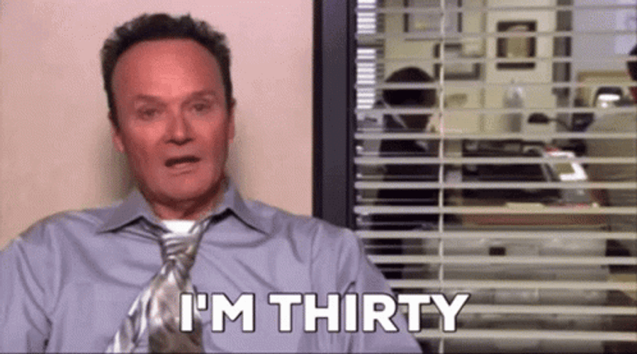 The Office Creed I'm Thirty GIF