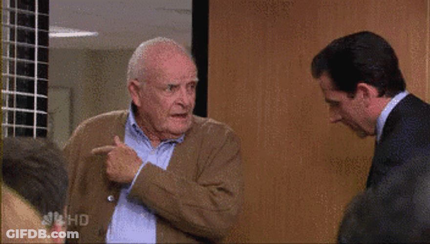 The Office Door Steve Carell GIF