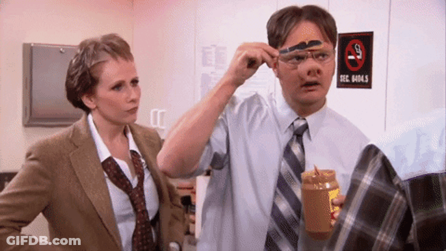 The Office Episode Title: Peanut Butter GIF