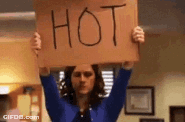 The Office Hot GIF