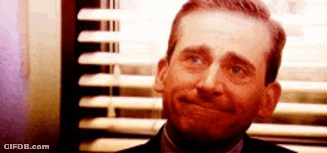The Office Michael Scott Crying With Jim Halpert GIF