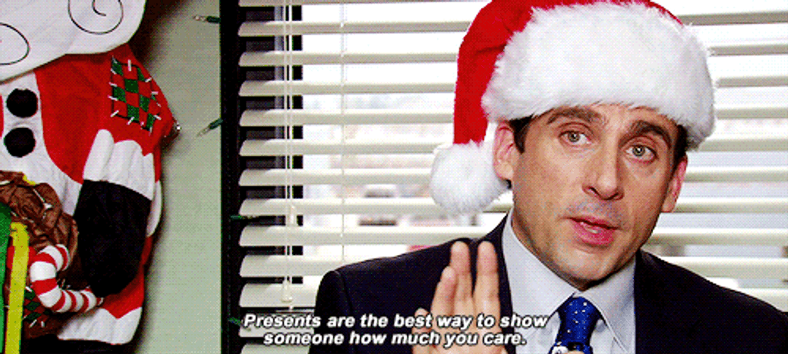 The Office Michael ScottFunny Christmas GIF