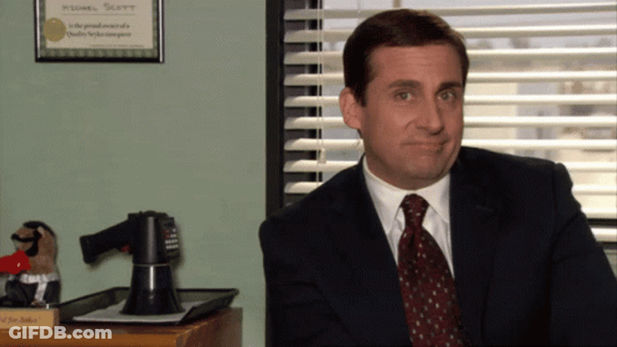 The Office No Michael Scott Nope GIF