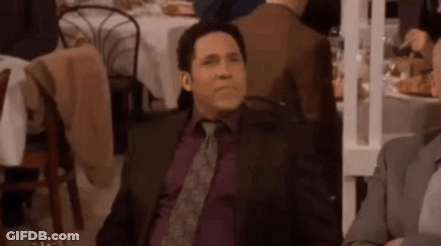 The Office No Oscar Martinez Shaking Head GIF