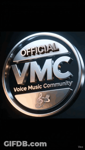 The Official Vmc Voice Music Community Logo GIF