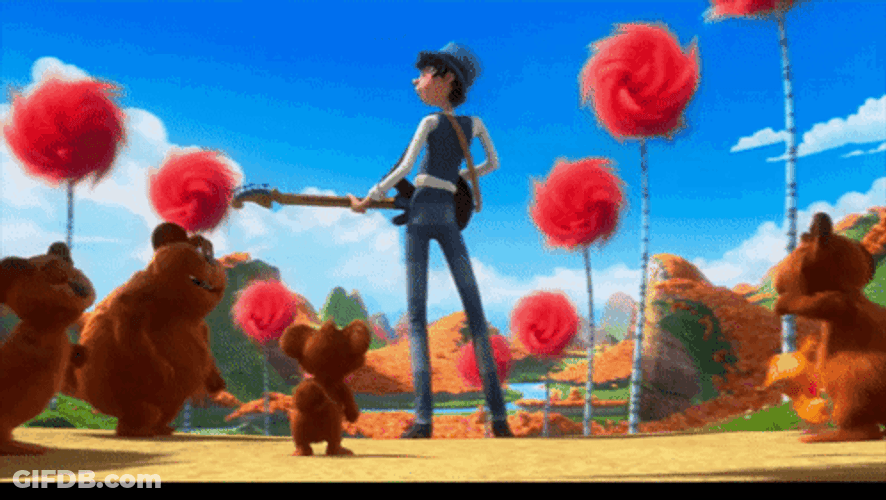 The Onceler Creatures Enjoyed Teds Performance GIF