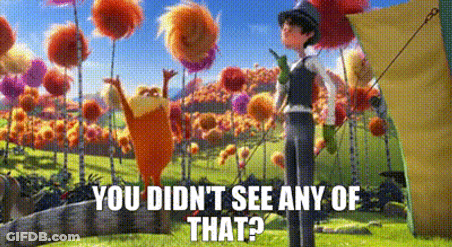The Onceler View Before Ted Becomes Bad GIF