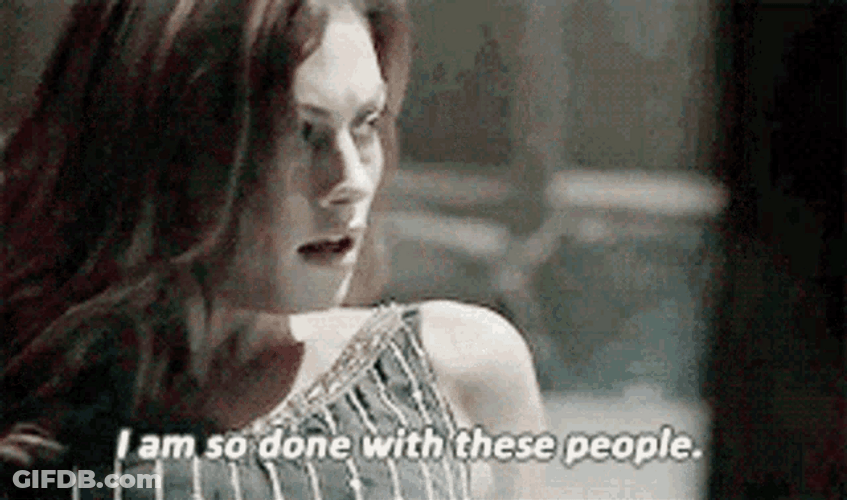 The Originals Hayley Marshall Done With These People GIF
