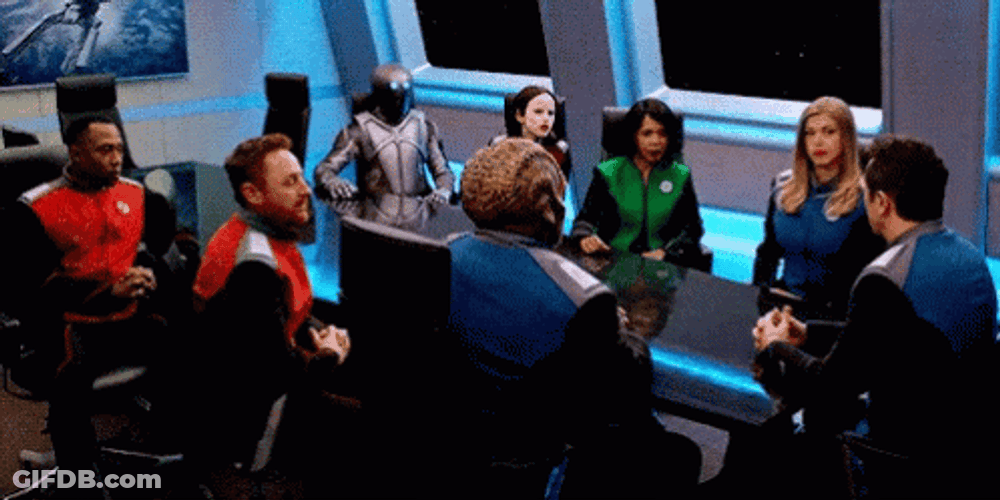 The Orville Meetingl GIF