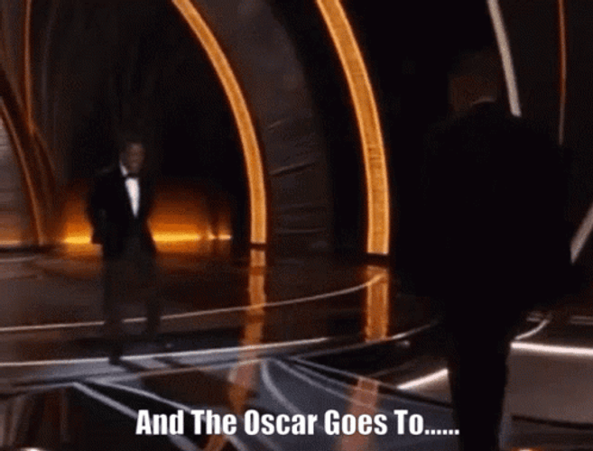 The Oscar Goes To Will Smith GIF