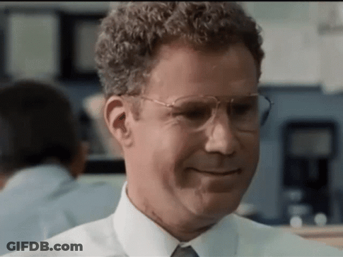 The Other Guys Happy Will Ferrell GIF
