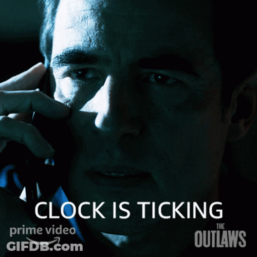 The Outlaws Ticking Clock GIF