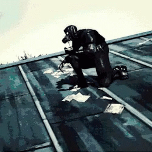 The Outsider Vanishing In Dishonored 2 GIF