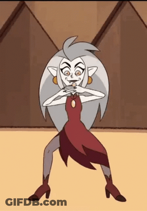 The Owl House Edalyn Clawthorne Dance GIF