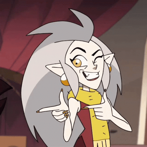 The Owl House Edalyn Clawthorne Winking GIF