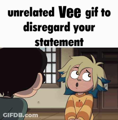 The Owl House Excited Vee Statements GIF