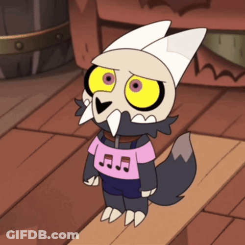 The Owl House King Dancing GIF