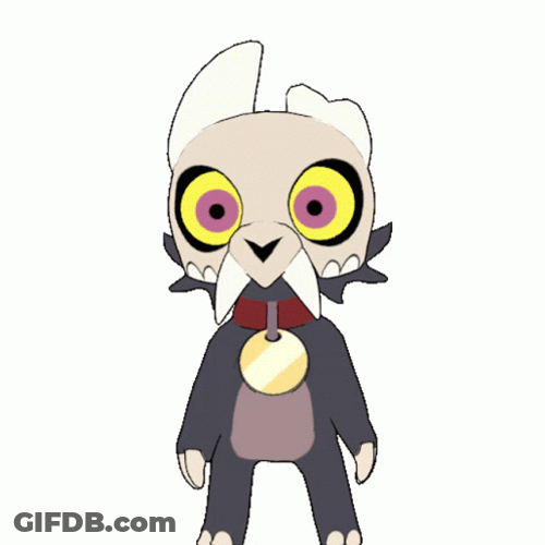 The Owl House King Excited Dance GIF