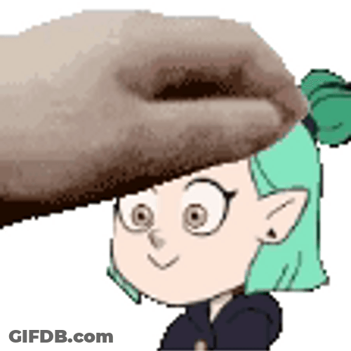 The Owl House Odalia Blight Getting Patted GIF