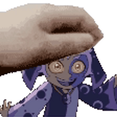 The Owl House The Collector Getting Patted GIF
