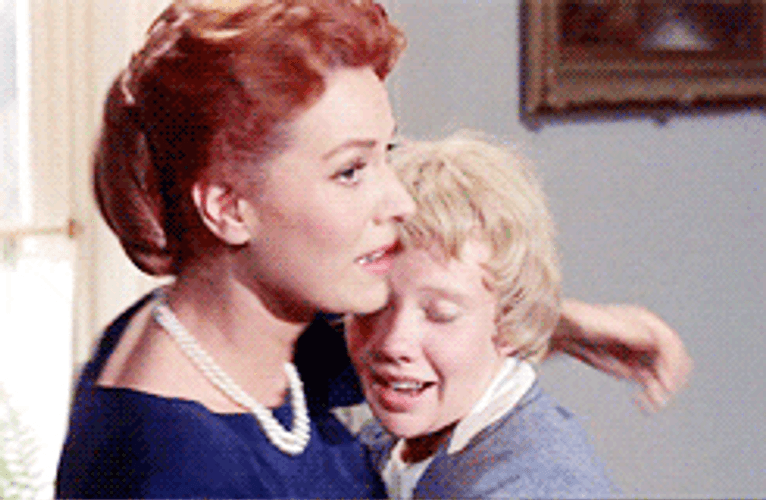 The Paren Trap Movie Maureen O'Hara Hug GIF
