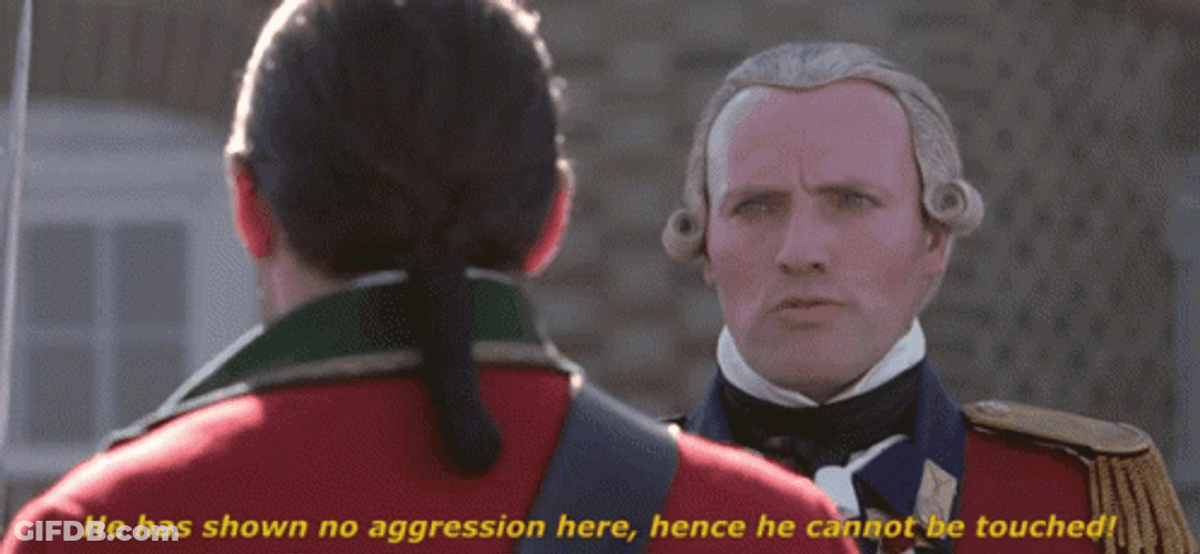 The Patriot Angry Man Commanding GIF
