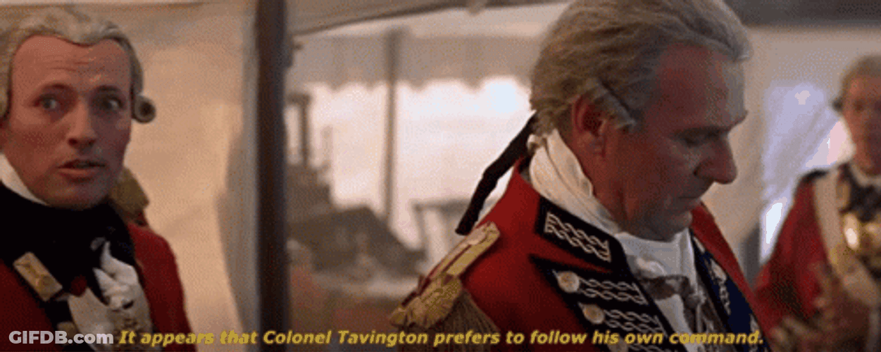 The Patriot Curly Hair Man GIF