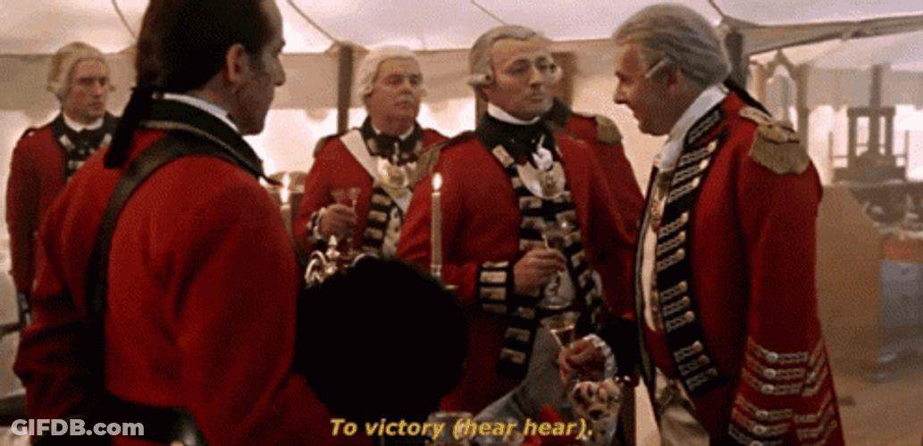 The Patriot Drink Toast GIF