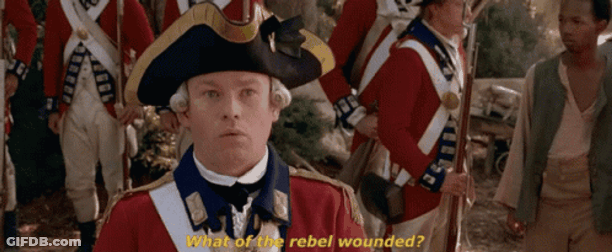 The Patriot Generals Harsh Order GIF