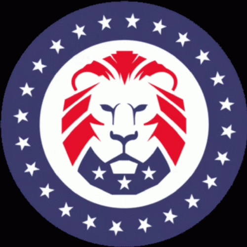 The Patriot Lion Head GIF