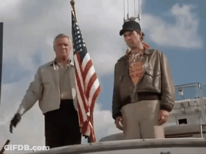 The Patriot Men Salute GIF