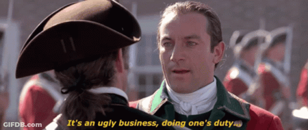 The Patriot Peace Talk GIF