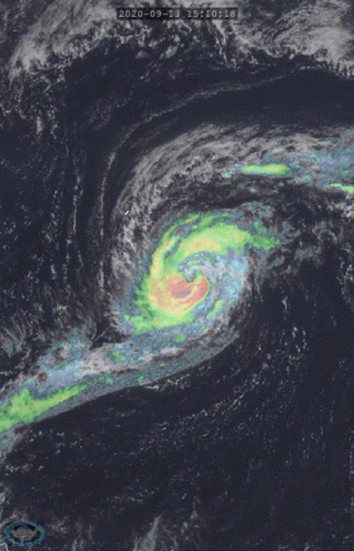 The Perfect Storm And Eye Of Hurricane GIF