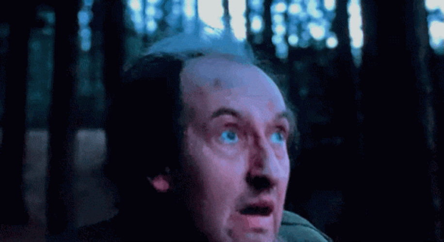 The Perfect Storm Coming Old Man Scared GIF
