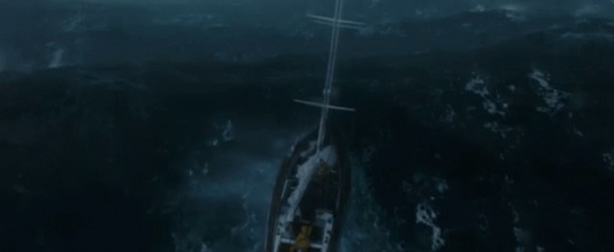 The Perfect Storm Sailboat Yacht GIF