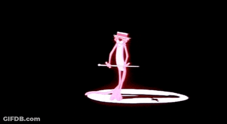 The Pink Panther Dancing GIF