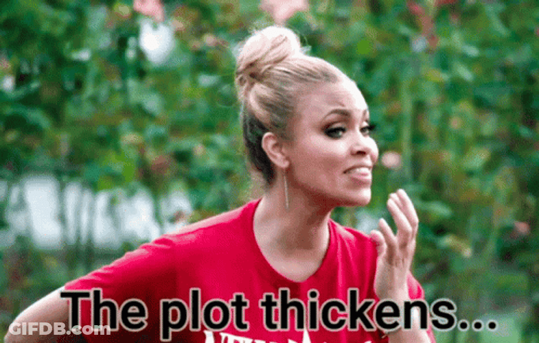 The Plot Thickens Giselle Bryant GIF
