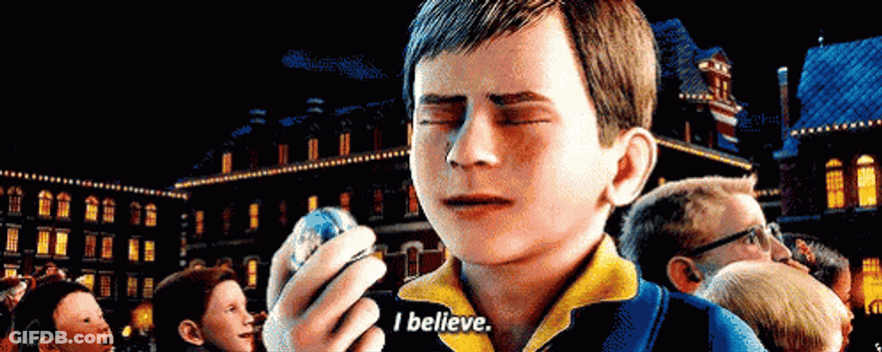 The Polar Express I Believe GIF