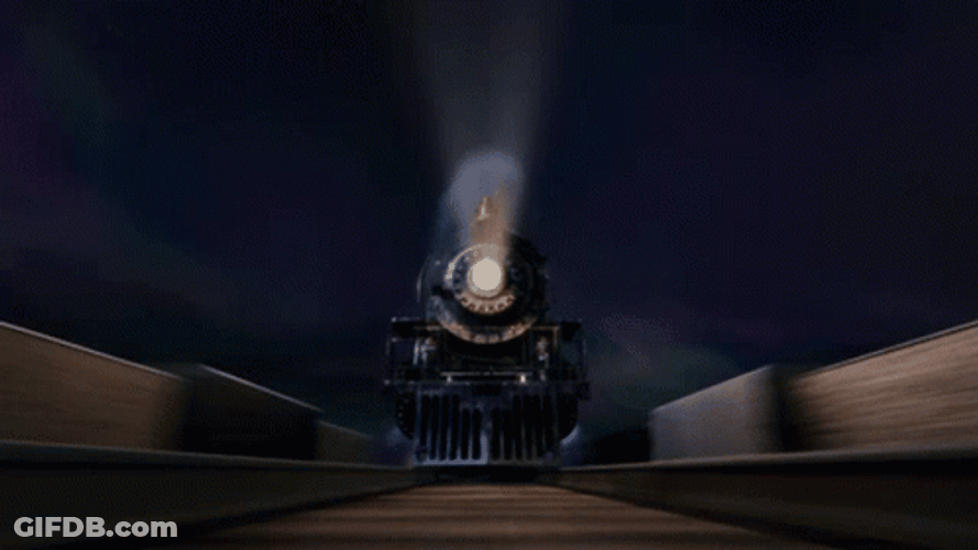 The Polar Express On Its Way GIF